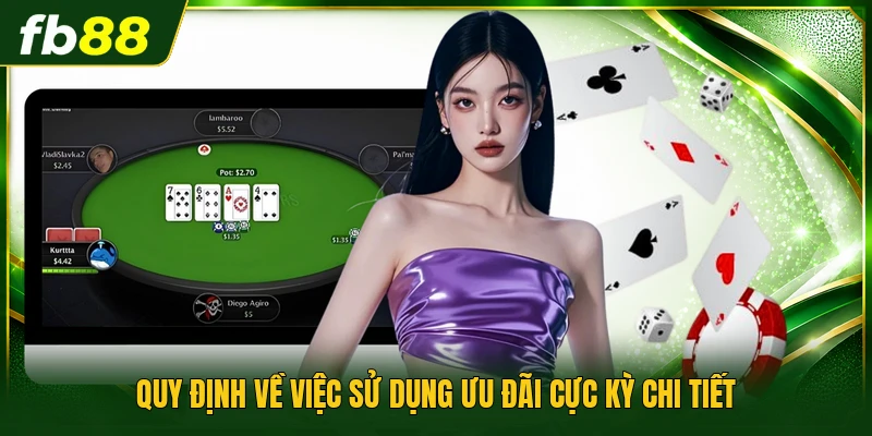 Quy định về việc sử dụng ưu đãi cực kỳ chi tiết